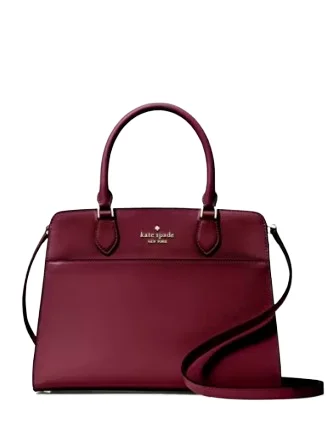  Seasonal Sale On Trendy HandbagsRelaxed Style Kate Spade New York Madison Saffiano Leather Medium Satchel