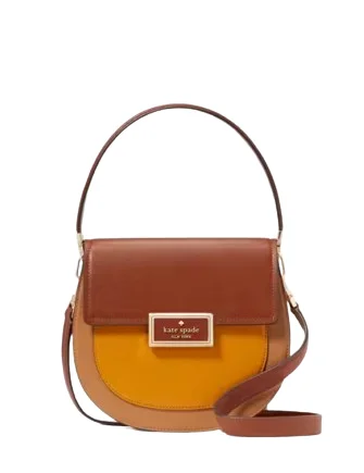  Best-Selling Bags Now At Exclusive Promotional PricesTrendy Fashion Sale Kate Spade New York Reegan Colorblock Saddle Bag