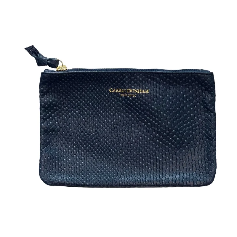  Don't Miss Out – Handbag DiscountsLarge Navy Snake Mini Zip Pouch
