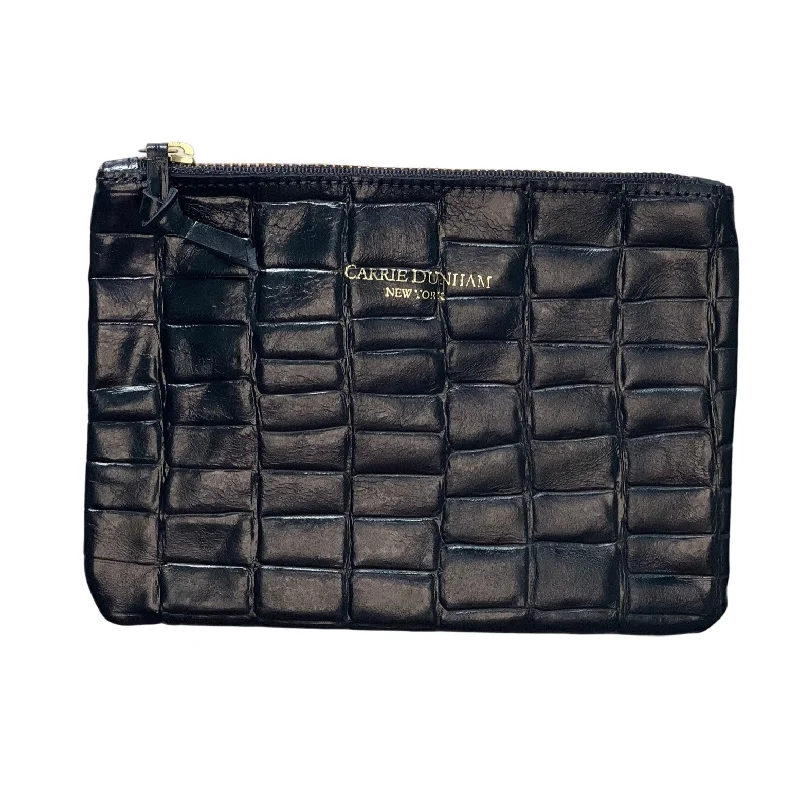  The Perfect Bag Sale Is HereLarge Mini Shiny Black Croc Zip Pouch