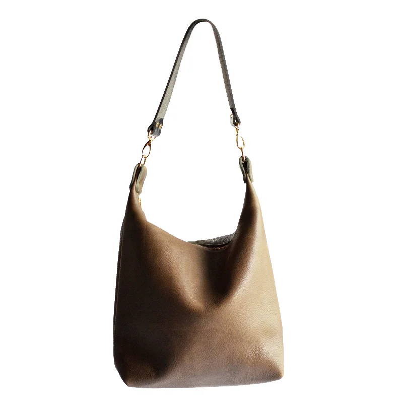  Must-Have Bags At Irresistible DiscountsLeather BUCKET Crossbody Bag - Olive Green Leather