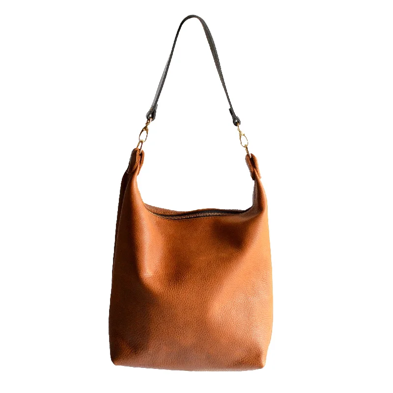  Classic And Modern Handbags Now More AffordableLeather BUCKET Crossbody Bag - Tan Leather