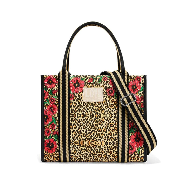  Statement Bags, Shop TodayLightweight And Functional Bags For Travel And Work Leopard Dynasty Canvas Carry All - H10814