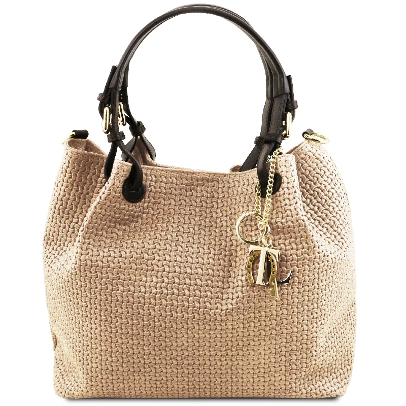Premium Bags, Special PricesLimited Styles Lord Jim KEYLUCK TL141573 Woven Printed Leather Shopping bag Premium Bags, Special PricesLimited Styles Lord Jim KEYLUCK TL141573 Woven Printed Leather Shopping bag