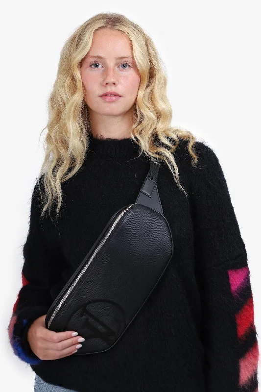  Timeless Handbags, Flash SaleLouis Vuitton Black Epi Leather Belt Bag