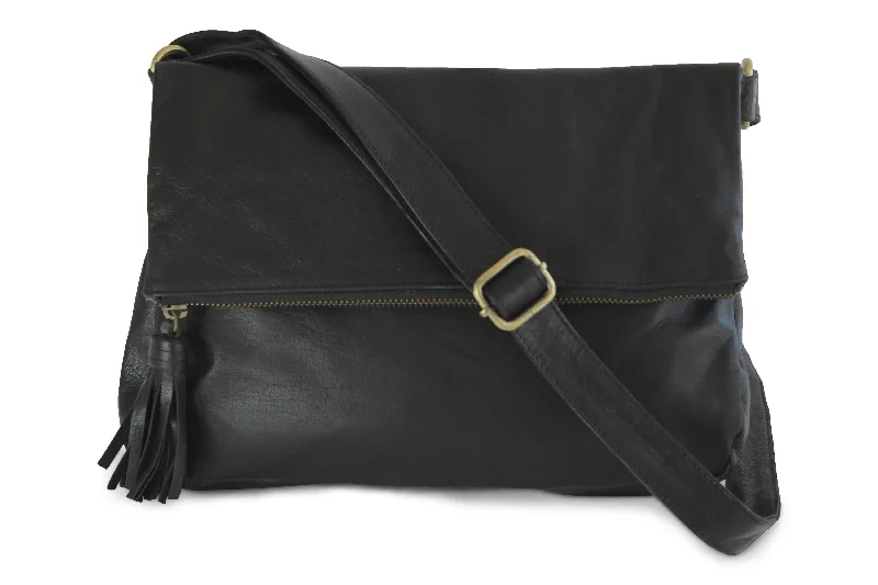  Luxury Handbags At Budget-Friendly RatesLimited Time Offers LOUISE LEATHER HANDBAG IN BLACK