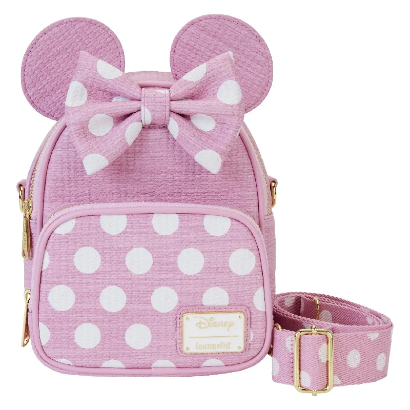 The Best Handbag Deals Are Available NowLoungefly Disney Minnie Mouse Straw Cosplay Mini Convertible Bag The Best Handbag Deals Are Available NowLoungefly Disney Minnie Mouse Straw Cosplay Mini Convertible Bag