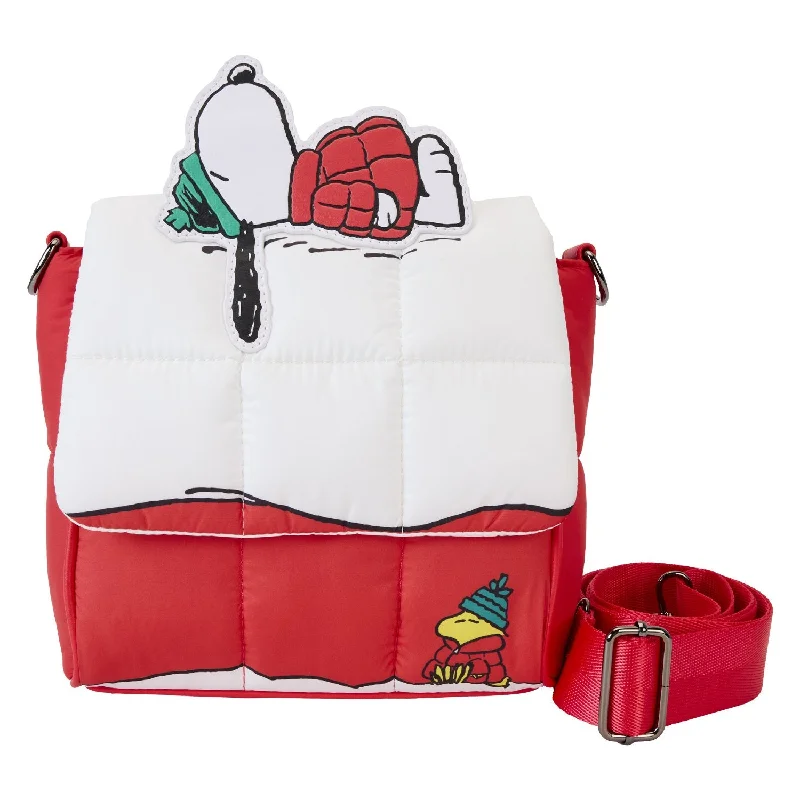 Fashionable Bags At Must-Have PricesLoungefly Peanuts Snoopy & Woodstock Snow Day Doghouse Crossbody Bag Fashionable Bags At Must-Have PricesLoungefly Peanuts Snoopy & Woodstock Snow Day Doghouse Crossbody Bag