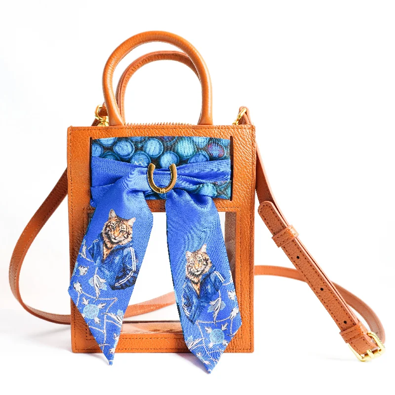  Premium Bags At Special PricesMini Calista Clear + Bourbon Swagger Cat Twilly