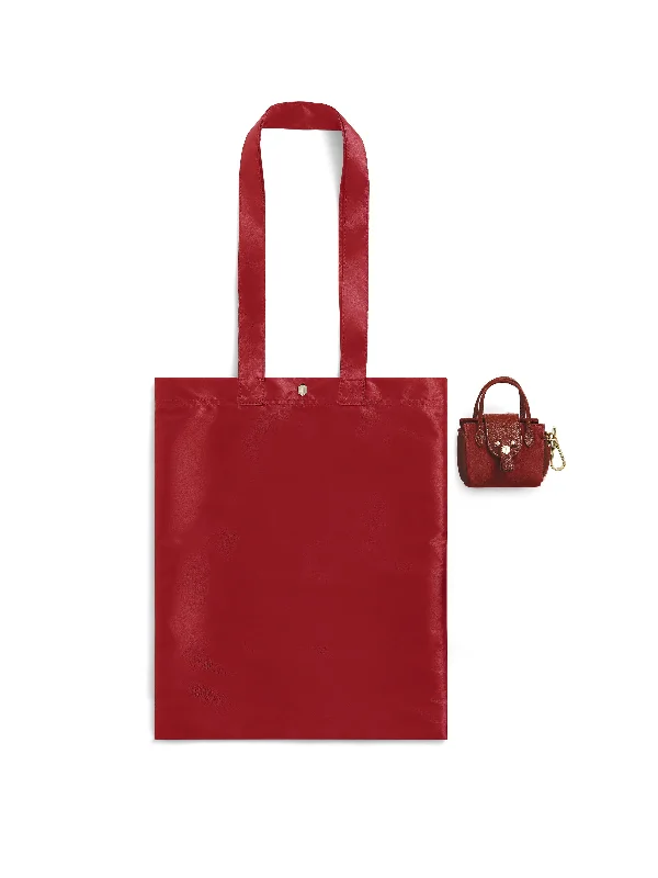  Timeless Handbags At Reduced PricesMini Windsor Shopping Tote - Red
