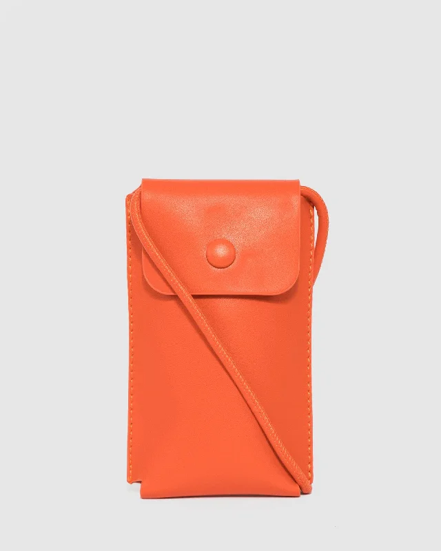  Premium Bags At Special PricesOrange Layla Phone Crossbody Bag