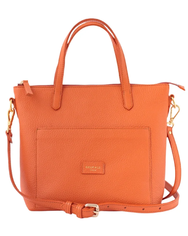  Fashion Bags With Huge DiscountsLuxury Seekers Orange Mini Tote- Calf Leather