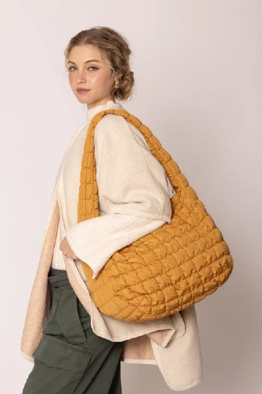 Huge Handbag Markdowns – Update Your Collection NowQBS320125 Cora Quilted Puffer Tote