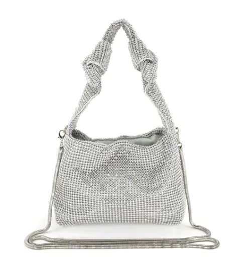  Iconic Fashion Bags At Unbeatable SavingsContemporary Casual Deals Rhinestone Knot Evening Bag