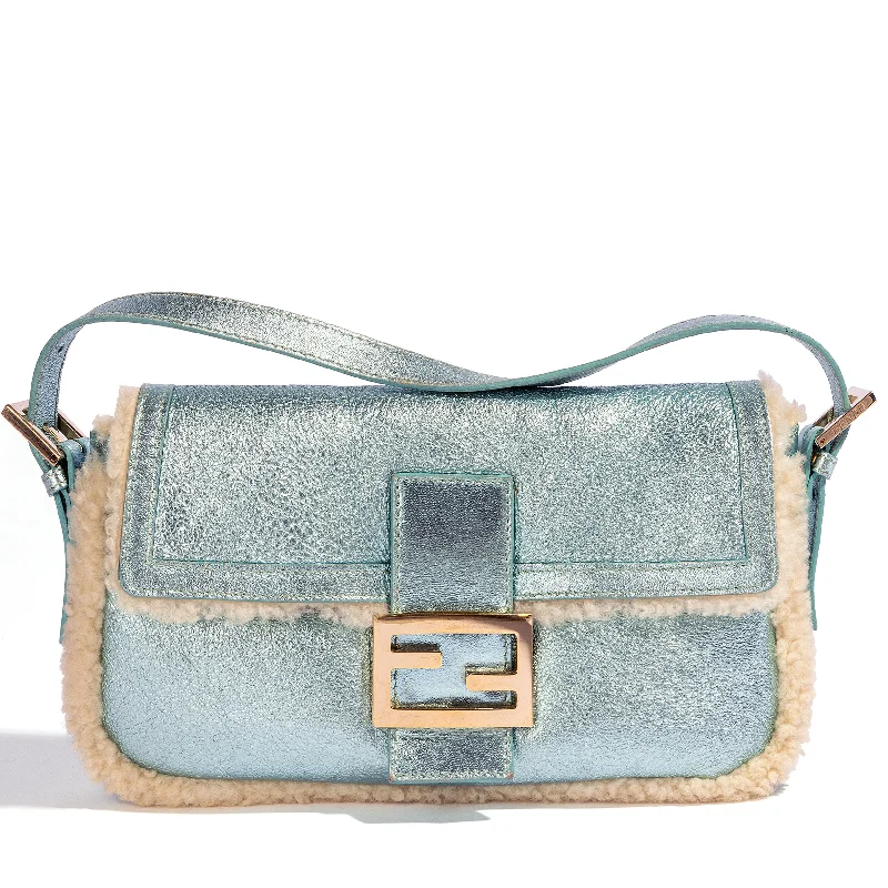  Stylish Bags At Unbeatable Prices – Shop NowShearling Metallic Baguette