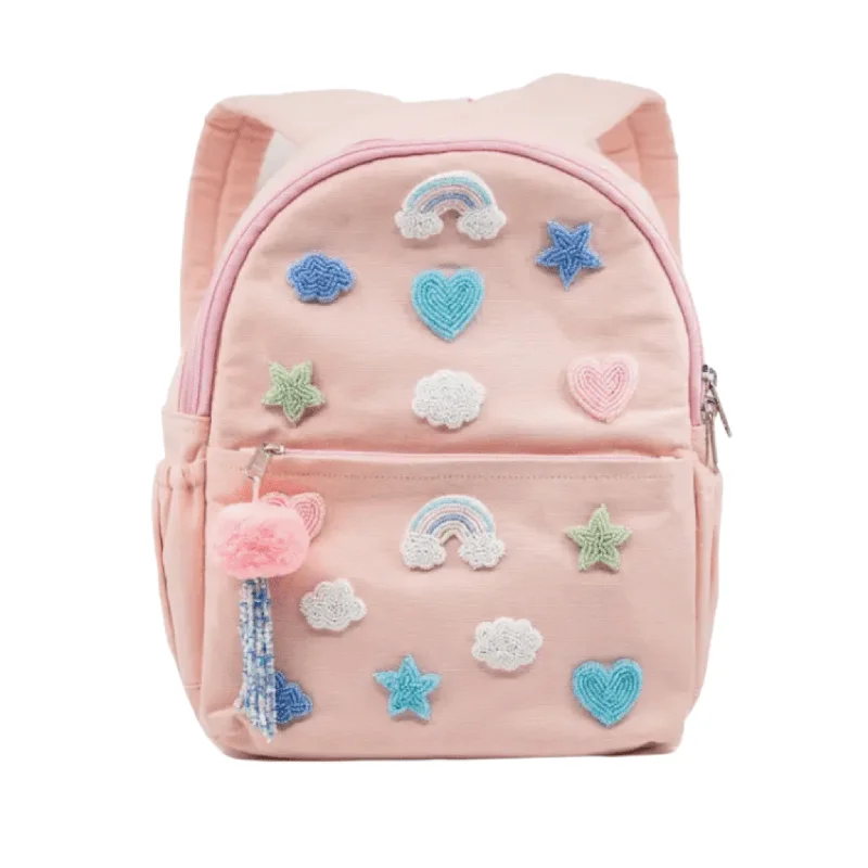  Timeless Handbags Now At Special DiscountsBudget Saver Small Pink Backpack With Beaded Adornment