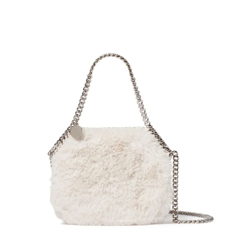 Fashion Bags, Huge SavingsFalabella Mini Evening Bag Fluffy, Ivory
