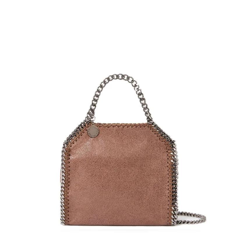  Classic And Modern Handbags Now More AffordableFalabella Mini Tote Bag Eco Deer (S), Dark Taupe