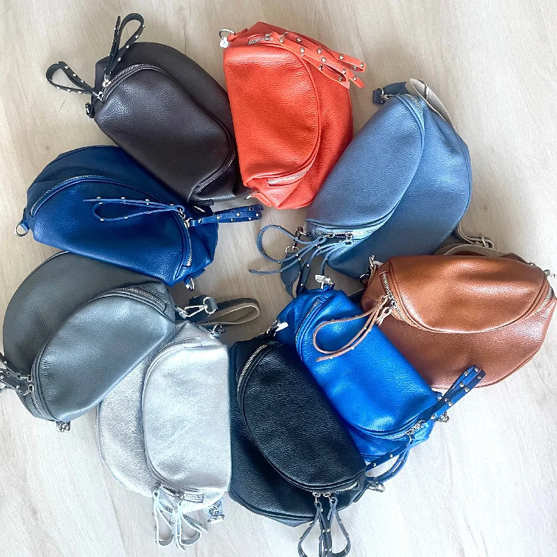  Best Handbag Sale Of The SeasonTrendy Women's Wear Collection The Francesca Italian Leather Crossbody Bag