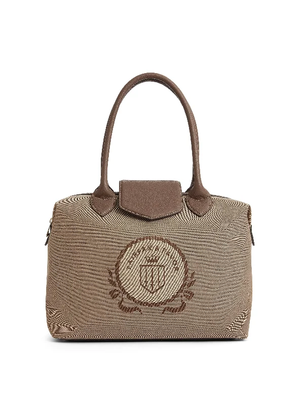  Luxury Handbags At Budget-Friendly RatesLemmington Tote - Jacquard Taupe