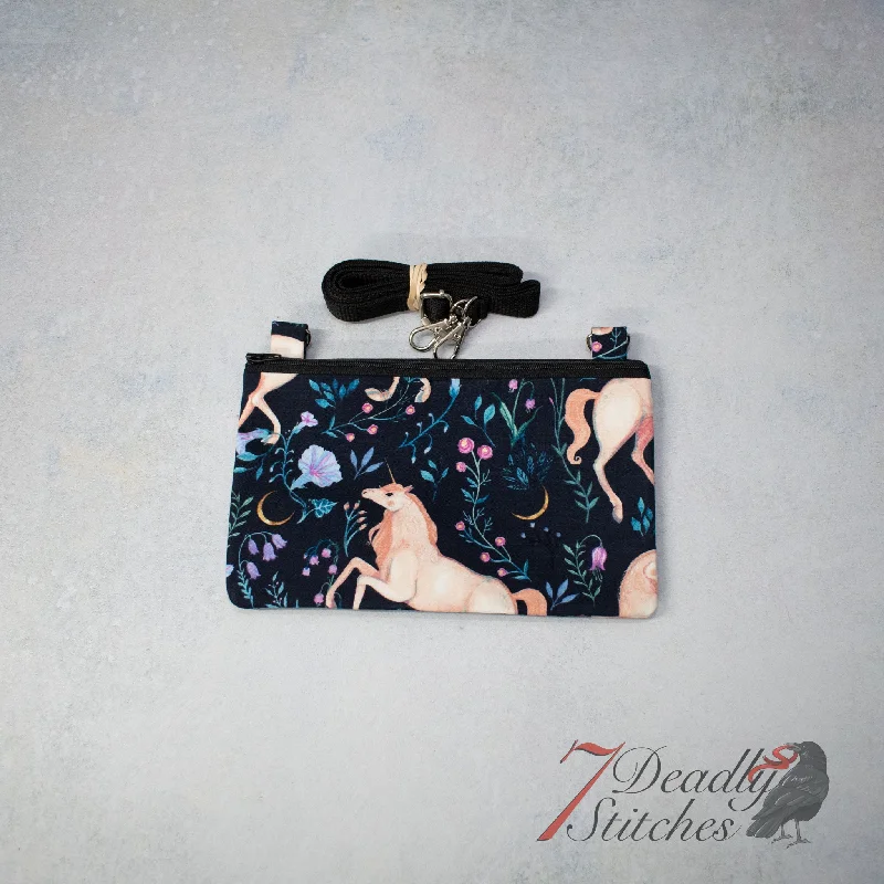  Chic And Affordable Bags – Grab Yours TodayUnicorns on Navy Simple Crossbody