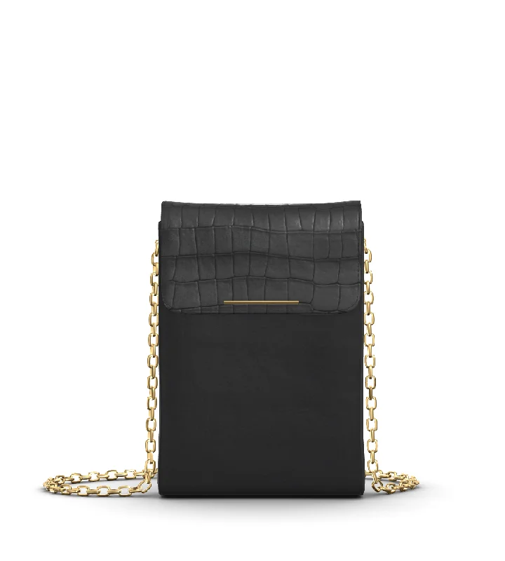 Black/Croco Black