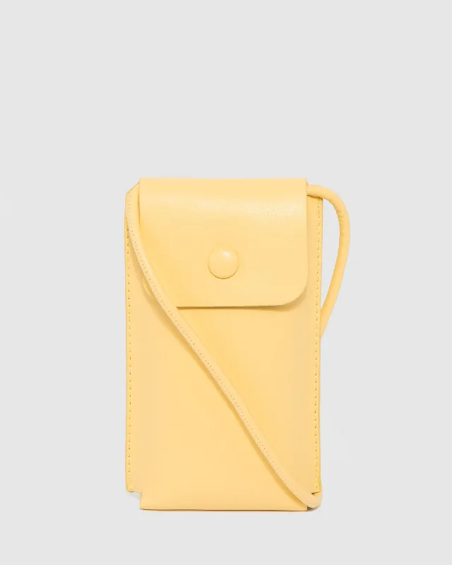  Handbag Deals You'll LoveYellow Layla Phone Crossbody Bag