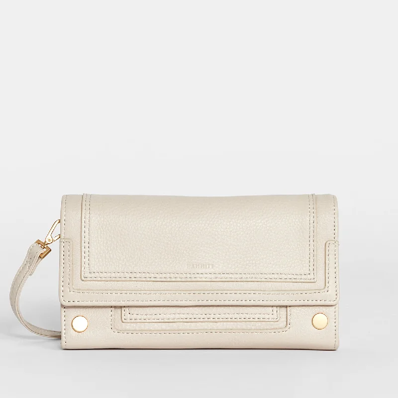  Flash Sale On HandbagsAJ Crossbody Clutch | Chateau Cream/Brushed Gold