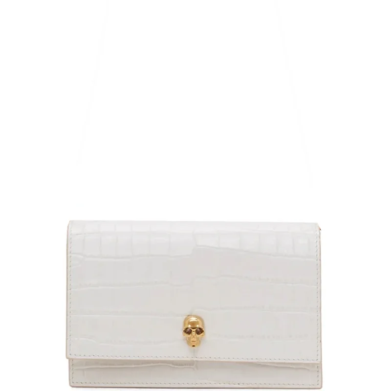  Unmissable Deals On Trendy HandbagsSkull Mini Bag Croc, Ivory (G)