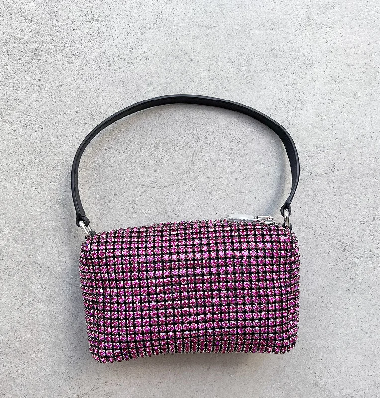  Trendy Purses At Exclusive Promotional RatesHeiress Rhinestone Pouch, Fuschia Pink