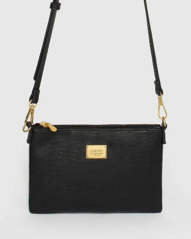  Classic And Modern Handbags Now More AffordableBlack Strap Crossbody Bag