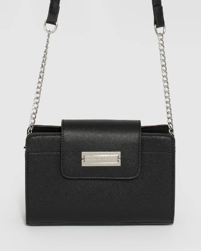  Affordable Luxury – Exclusive Savings On Premium BagsBlack Yelena Plate Crossbody Bag