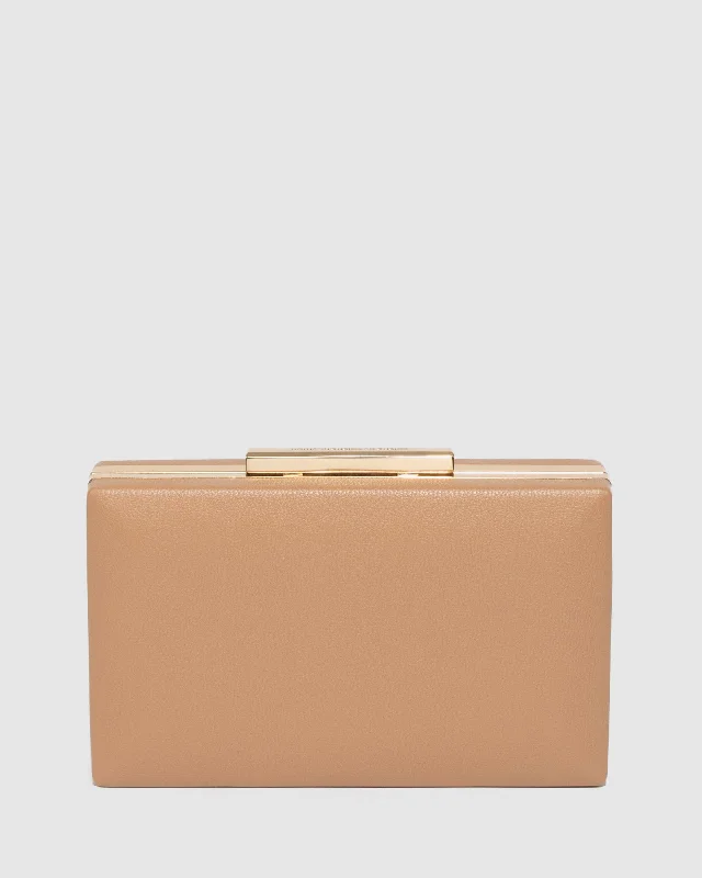  Statement Bags With Exclusive SavingsCaramel Jaimi II Clutch Bag