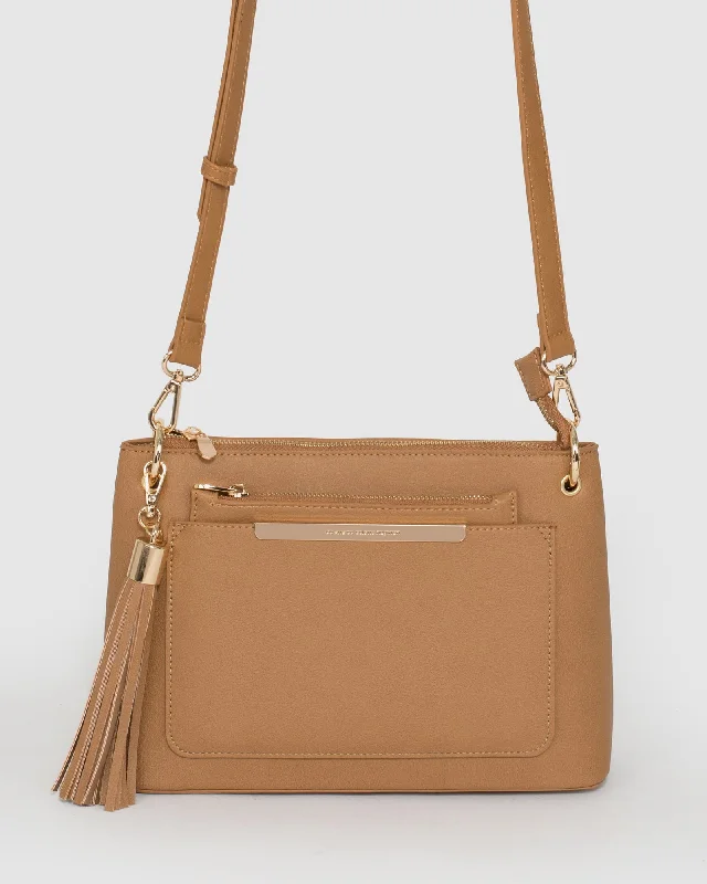  Fashion-Forward Bags At Limited-Time OffersCaramel Sophia Crossbody Bag