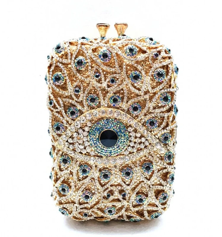  Modern Handbags With Stylish DiscountsLIYA Evil Eye Clutch