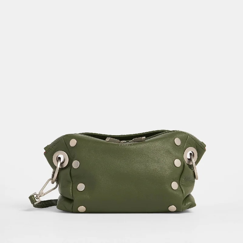  Affordable Luxury With Top-Quality HandbagsDaniel Crossbody Clutch | Landscape Green/Brushed Silver | Sml