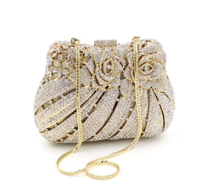  Flash Sale On Designer BagsBELLA Rose Clutch
