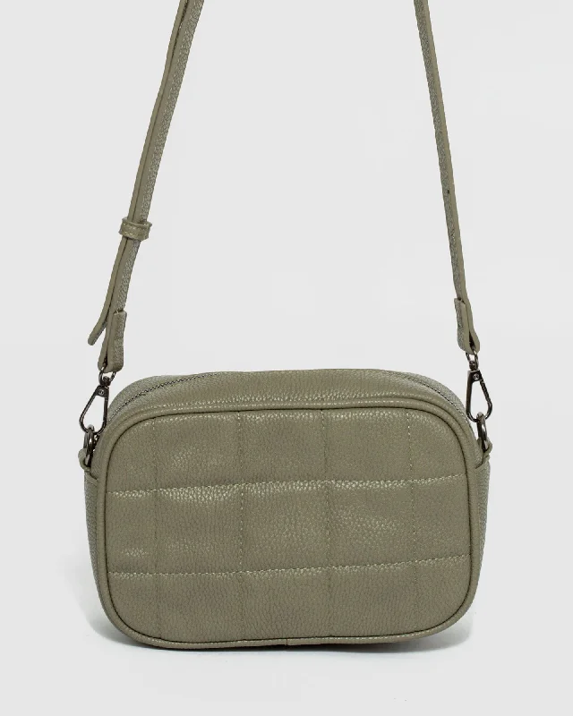  The Bag Sale You've Been Waiting For Is HereKhaki Quilted Crossbody Bag