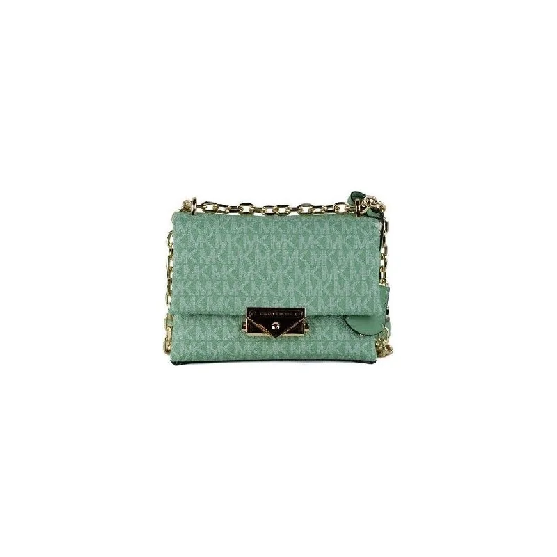Stylish Bags, Unbeatable PricesMichael Kors Cece Small Sea Green Signature PVC Convertible Flap Crossbody Bag Stylish Bags, Unbeatable PricesMichael Kors Cece Small Sea Green Signature PVC Convertible Flap Crossbody Bag