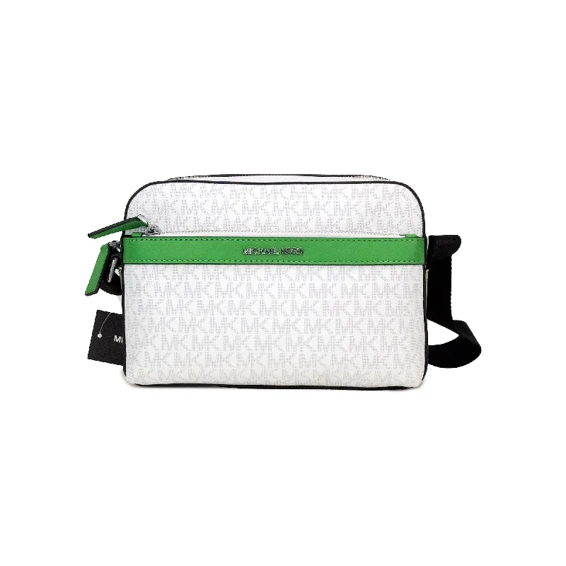 Final Call – Shop Stylish Bags Before They're GoneMichael Kors Cooper Small Bright White Palm Signature PVC Utility Crossbody Bag Final Call – Shop Stylish Bags Before They're GoneMichael Kors Cooper Small Bright White Palm Signature PVC Utility Crossbody Bag