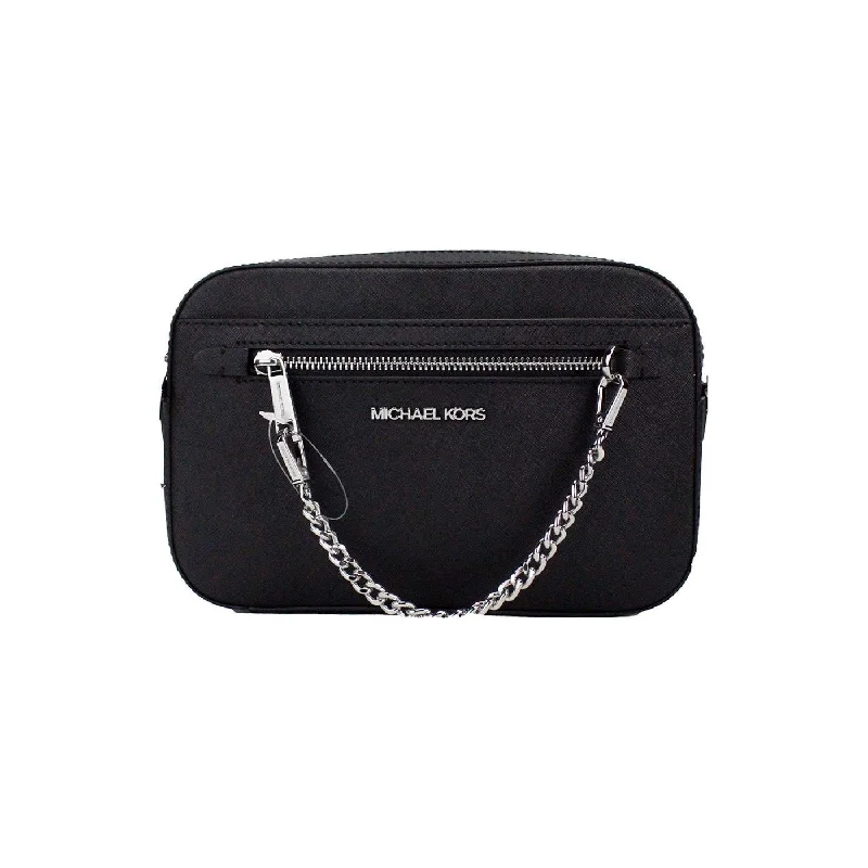Luxury Totes At The Lowest Prices Of The SeasonMichael Kors Jet Set East West Large Black Leather Zip Chain Crossbody Bag Luxury Totes At The Lowest Prices Of The SeasonMichael Kors Jet Set East West Large Black Leather Zip Chain Crossbody Bag