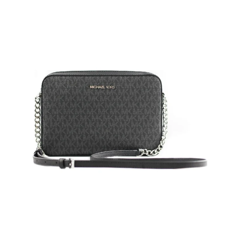 Chic Bags, Shop Now & SaveMichael Kors Jet Set Large East West Saffiano Leather Crossbody Bag Handbag [Black Signature]