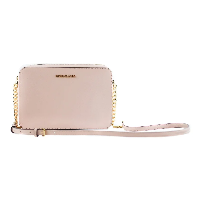 Luxury Handbags, Budget-FriendlyMichael Kors Jet Set Large East West Saffiano Leather Crossbody Bag Handbag (Powder Blush) Luxury Handbags, Budget-FriendlyMichael Kors Jet Set Large East West Saffiano Leather Crossbody Bag Handbag (Powder Blush)
