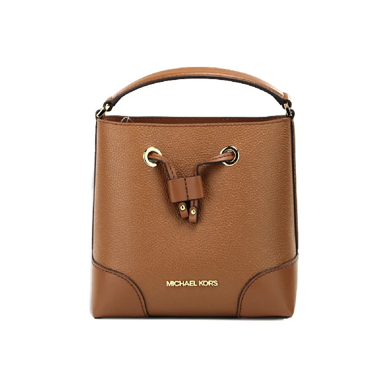 Grab Stylish Bags Before They Sell OutMichael Kors Mercer Small Luggage Pebbled Leather Bucket Crossbody Bag Purse Grab Stylish Bags Before They Sell OutMichael Kors Mercer Small Luggage Pebbled Leather Bucket Crossbody Bag Purse