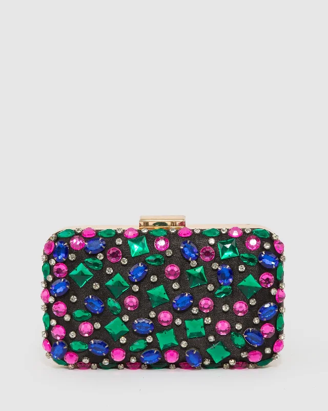  Best Deals On Premium And Casual Bags – Act FastMulti Colour Zoe Beaded Clutch Bag