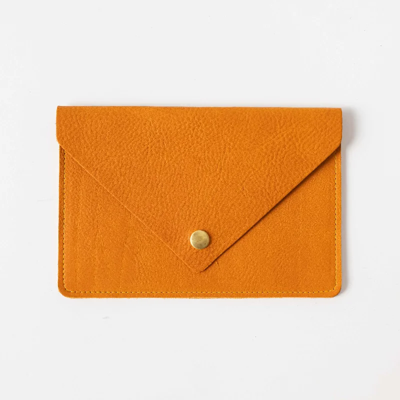  Premium Bags, Special PricesOrange Cypress Leather Clutch
