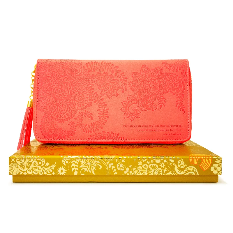  Must-Have Bags With Big SavingsPeach Travel Clutch in Gift Box