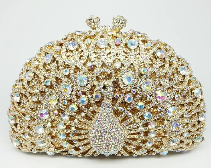  Upgrade Your Look With Our Exclusive Bag DealsSIMA Peacock Clutch