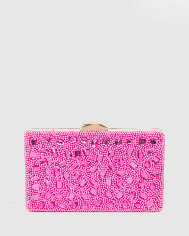  Handbag Deals You'll LovePink Lienke Beaded Clutch Bag