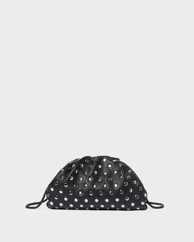  Big Savings On Totes, Crossbody Bags, And MoreBailey Black/Silver Dome Clutch